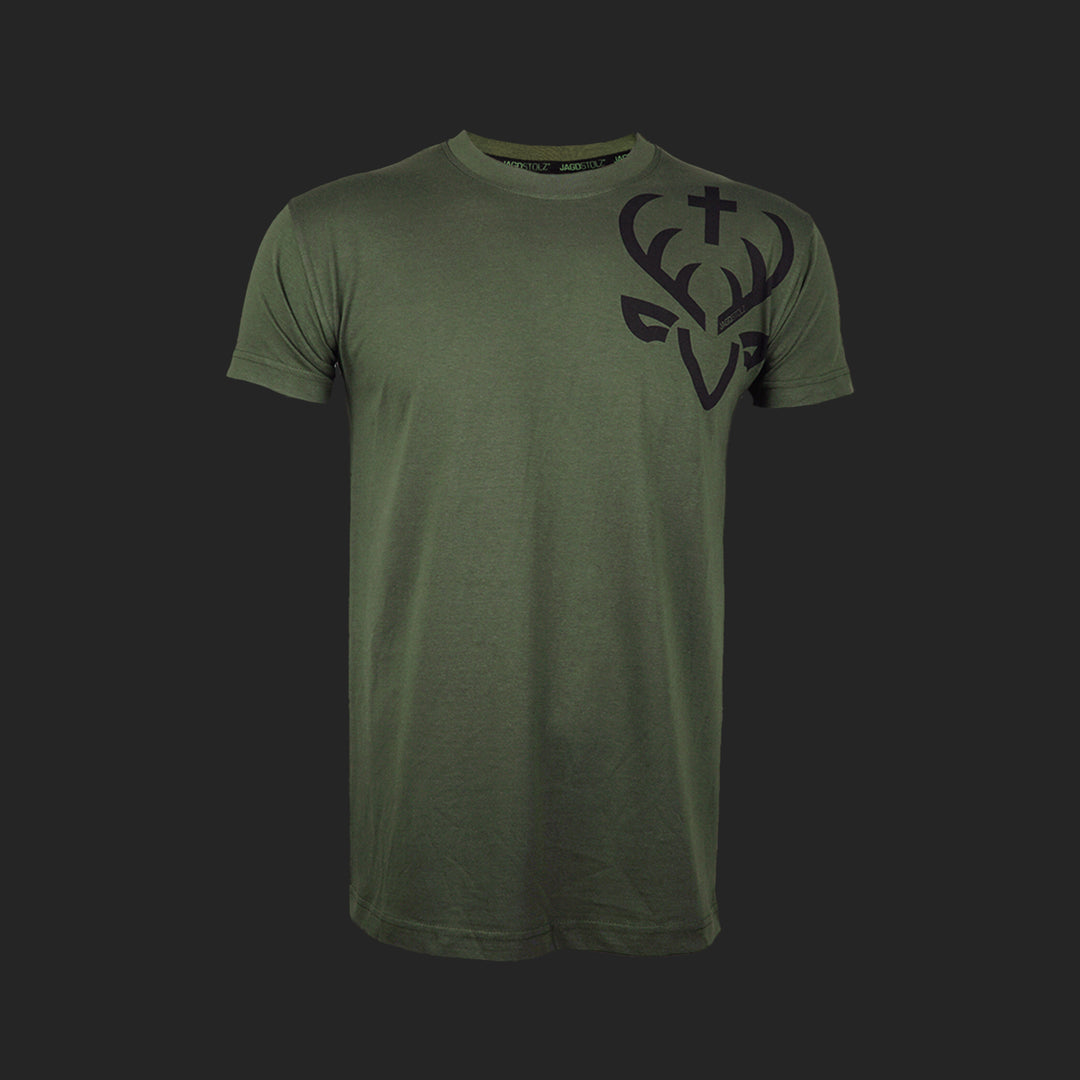 Jagdstolz T-Shirt Logo Hirsch