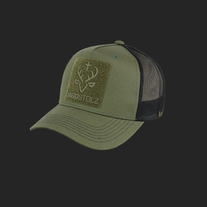 Jagdstolz Trucker Cap Oliv/Schwarz