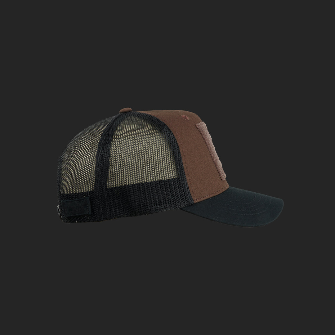 Jagdstolz Trucker Cap Braun/Schwarz Patch Drahthaar