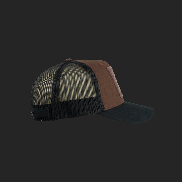 Jagdstolz Trucker Cap Braun/Schwarz Patch Drahthaar