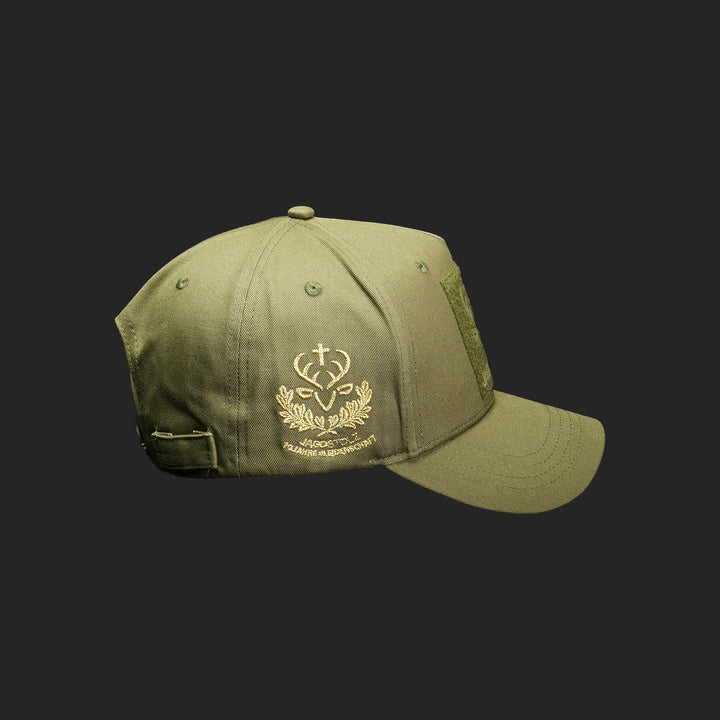 Jagdstolz Jubiläums-Cap Oliv Patch Barsch