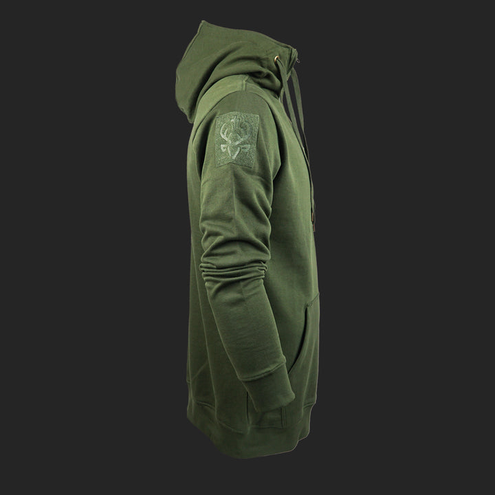 Jagdstolz Ansitz Hoodie Logo Schwarz