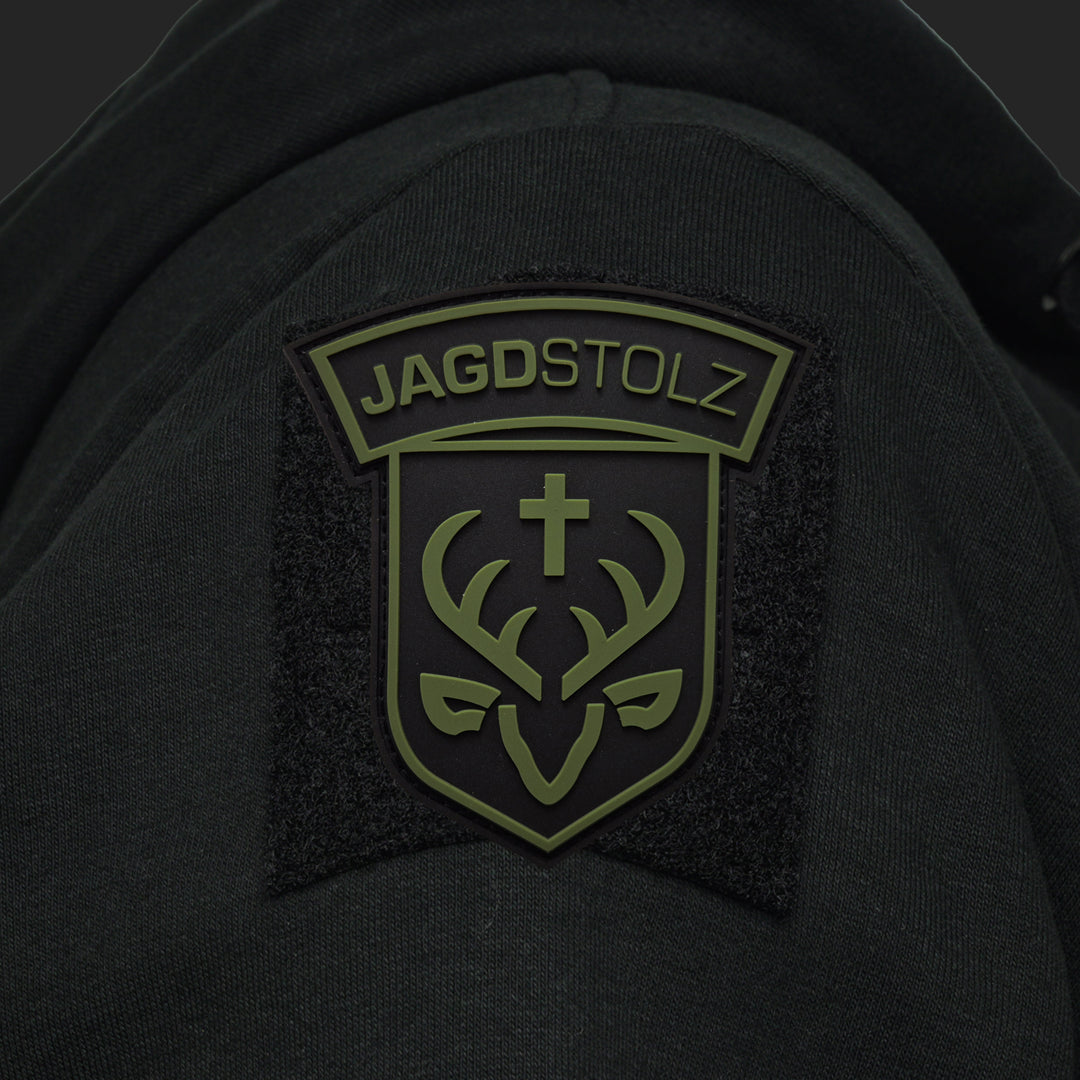 Jagdstolz Hoodie Schwarz