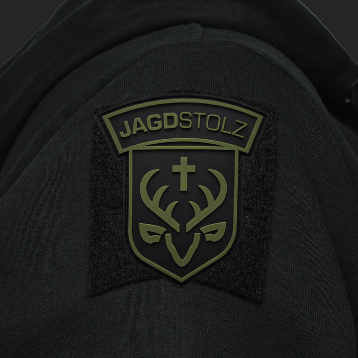 Jagdstolz Hoodie Schwarz
