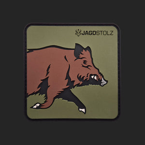 Jagdstolz Patch WILDSCHWEIN