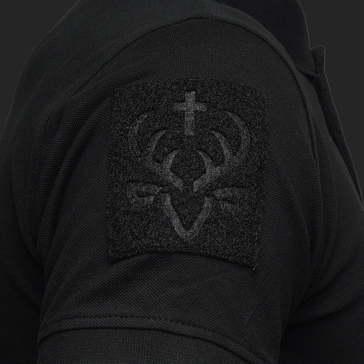Jagdstolz Polo Schwarz