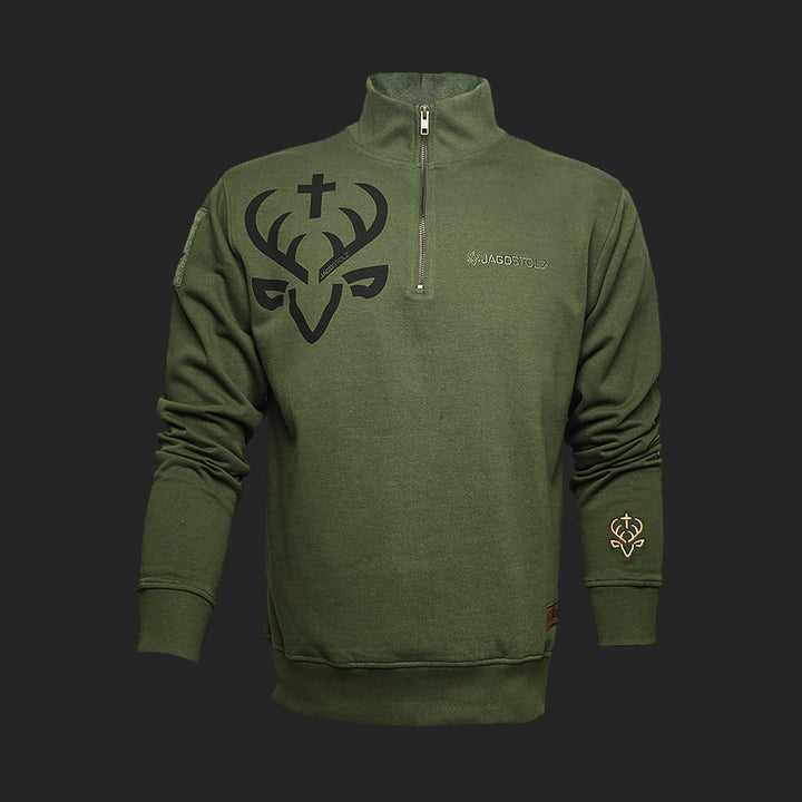 Jagdstolz Sweater Logo Hirsch