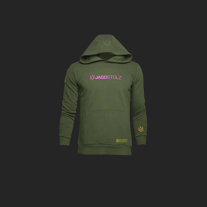 Jagdstolz Hoodie KITZ Logo Pink