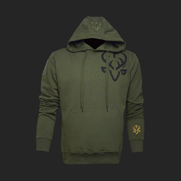 Jagdstolz Hoodie Logo Hirsch