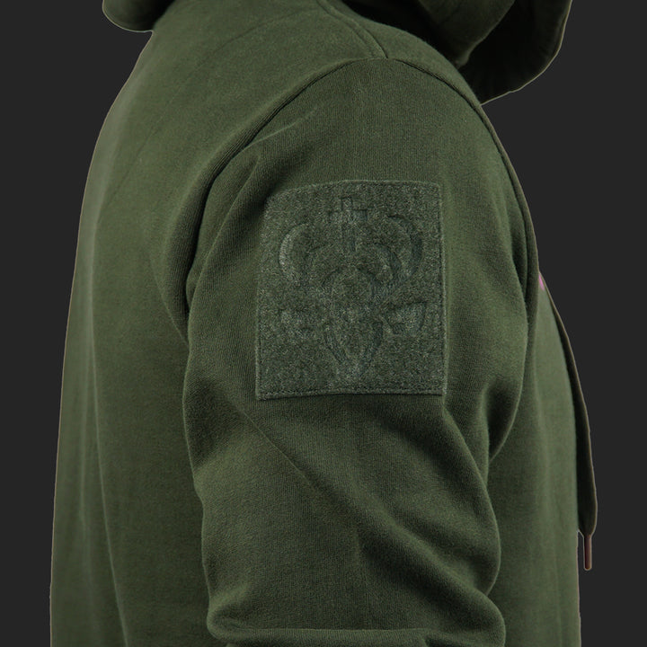 Jagdstolz Hoodie Logo Hirsch