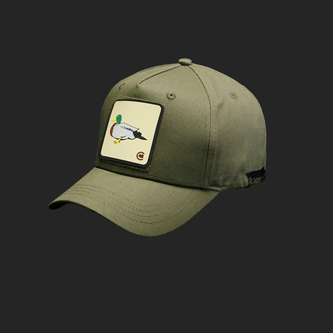 Jagdstolz Jubiläums-Cap Oliv Patch Ente