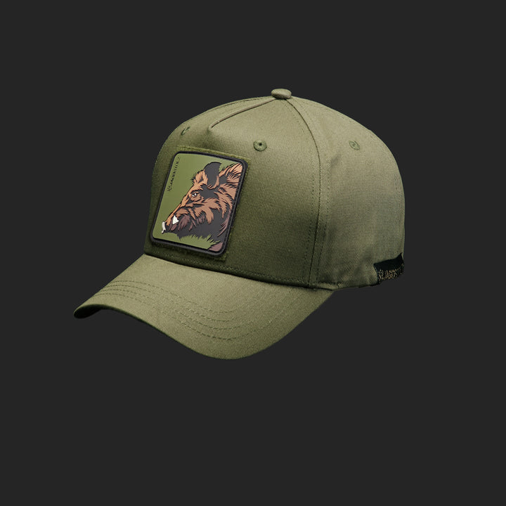 Jagdstolz Jubiläums-Cap Oliv Patch Keiler 2.0