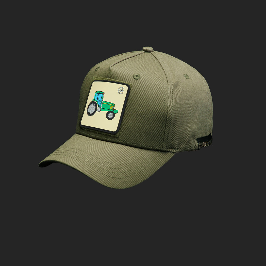 Jagdstolz Jubiläums-Cap Oliv Patch Traktor
