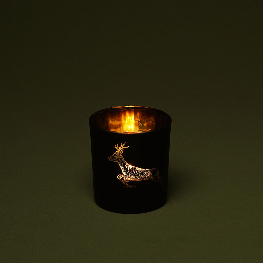 Edzard Teelichtglas Sammy mit Rehbock