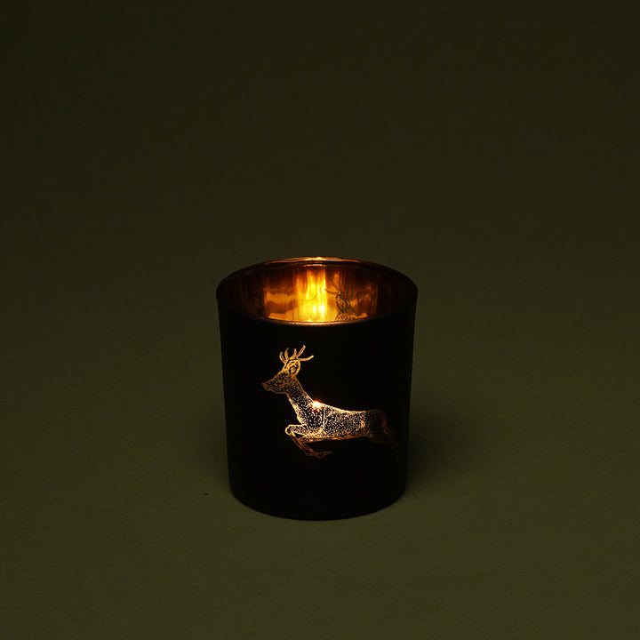 Edzard Teelichtglas Sammy mit Rehbock