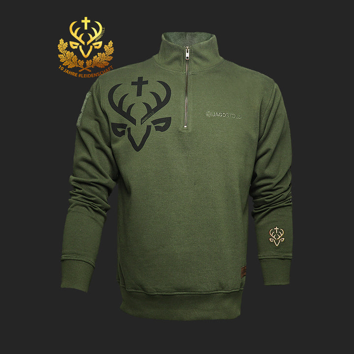 Jagdstolz Sweater Logo Hirsch